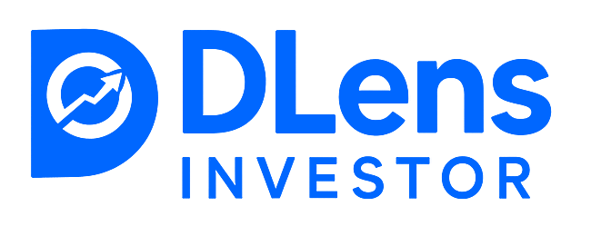 Dlens Logo - Blue
